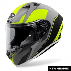 CASCO AIROH INTEGRALE VALOR WINGS YELLOW MATT - GIALLO OPACO