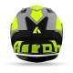 CASCO AIROH INTEGRALE VALOR WINGS YELLOW MATT - GIALLO OPACO