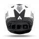 CASCO AIROH INTEGRALE VALOR WINGS WHITE MATT - BIANCO OPACO