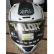 CASCO AIROH INTEGRALE VALOR WINGS WHITE MATT - BIANCO OPACO