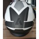 CASCO AIROH INTEGRALE VALOR WINGS WHITE MATT - BIANCO OPACO