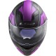 CASCO INTEGRALE DOPPIA VISIERA LS2 FF320 STREAM EVO MERCURY Titanio Viola Opaco