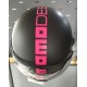 CASCO MOMODESIGN FGTR CLASSIC BLACK MATT FUXIA - NERO OPACO FUXIA *NEW*