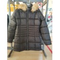 PIUMINO FURBET 2G NERO TUCANO URBANO DONNA CON CAPPUCCIO