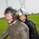 CASCO DEMI JET FGTR HERITAGE GRIGIO ALLUMINIO