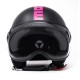 CASCO MOMODESIGN FGTR CLASSIC BLACK MATT FUXIA - NERO OPACO FUXIA *NEW*