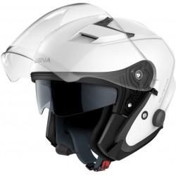 CASCO SENA JET OUTSTAR SMH5-FM BIANCO LUCIDO CON INTERFONO INTEGRATO