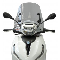 CUPOLINO PARAVENTO FABBRI FUME' PIAGGIO BEVERLY 300-400 (2021) SUMMER + ATTACCHI INCLUSI