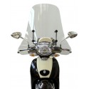 PARABREZZA FABBRI TRASPARENTE APRILIA SCARABEO 50-100 2T E 4T (2014) TOP ALTO + ATTACCHI