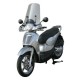 PARABREZZA FABBRI TRASPARENTE APRILIA SCARABEO/LIGHT 125-200 (2008/2012) TOP ALTO + ATTACCHI