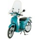PARABREZZA TRASPARENTE FABBRI APRILIA SCARABEO 50-100 (1993/2013) TOP + ATTACCHI