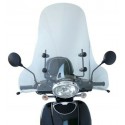 PARABREZZA TRASPARENTE FABBRI APRILIA SCARABEO 50-100 (1993/2013) TOP + ATTACCHI