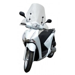 PARABREZZA FABBRI TRASPARENTE HONDA SH 125I-150I ABS (2013-2016) ATT. FABBRI TOP ALTO + ATTACCHI