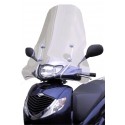 PARABREZZA FABBRI TRASPARENTE HONDA SH 125I-150I (2005/2008) TOP ALTO + ATTACCHI