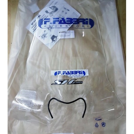 PARABREZZA FABBRI TRASPARENTE HONDA SH 300 2006 - 2010 TOP ALTO TRASPARENTE + ATTACCHI