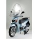 PARABREZZA FABBRI TRASPARENTE HONDA SH 125-150 (2001/2004) TOP ALTO + ATTACCHI