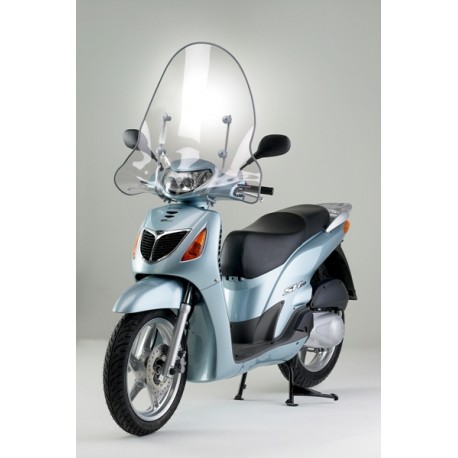 PARABREZZA FABBRI TRASPARENTE HONDA SH 125-150 (2001/2004) TOP ALTO + ATTACCHI