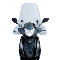 PARABREZZA FABBRI TRASPARENTE KYMCO PEOPLE GTI 125-300 (2010/2015) TOP ALTO + ATTACCHI