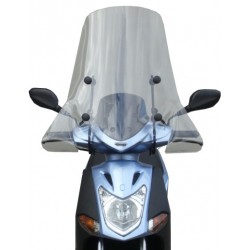 PARABREZZA FABBRI TRASPARENTE KYMCO AGILITY 16 50-125-150- 200 (2008/2012) - MODEL CITY 2015 TOP ALTO + ATTACCHI