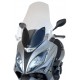 PARABREZZA FABBRI TRASPARENTE KYMCO X-CITING R 300-500 (2009/2012) EXCLUSIVE + ATTACCHI