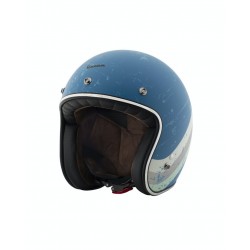 CASCO VESPA HERITAGE HELMET AZZURRO