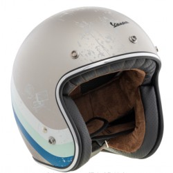 CASCO VESPA HERITAGE HELMET GRIGIO