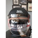 CASCO JET CON VISIERA A BOLLA NERO OPACO ROYAL ENFIELD