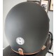 CASCO JET CON VISIERA A BOLLA NERO OPACO ROYAL ENFIELD