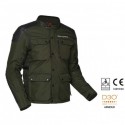 GIACCA TECNICA DA MOTO 4 STAGIONI ROYAL ENFIELD KHARDUNGLA VERDE - NERO
