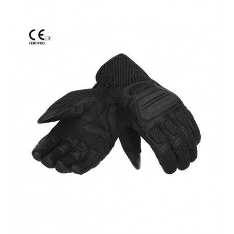 GUANTI MOTO PELLE TRAFORATI ROYAL ENFIELD GRAGSMAN NERI