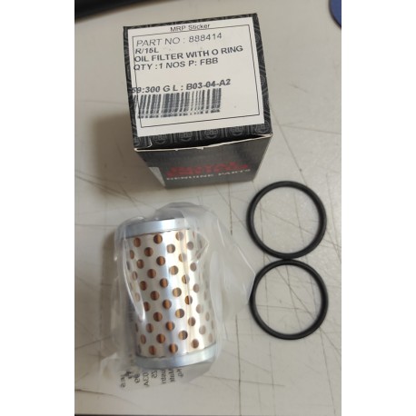 KIT FILTRO OLIO ORIGINALE 888414 PER ROYAL ENFIELD CLASSIC - BULLET CONTINENTAL 500