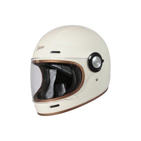 CASCO INTEGRALE ORIGINE DISTINGUISHED CREAM WHITE - BIANCO CREMA - Fibra di Vetro
