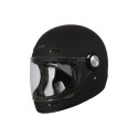 CASCO INTEGRALE ORIGINE VEGA DISTINGUISHED BLACK MATT - NERO OPACO - Fibra di Vetro