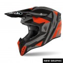 CASCO AIROH WRAPP SEQUEL ORANGE MATT