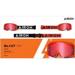 OCCHIALI - MASCHERA AIROH BLAST XR1 ORANGE MATT