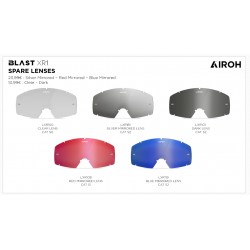 LENTE AIROH BLAST LXR VARI COLORI