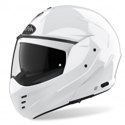 CASCO AIROH CONVERTIBILE MATHISSE BIANCO LUCIDO
