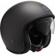 CASCO MOMO DESIGN EAGLE PURE NERO OPACO CON VISIERINO OPACO
