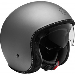 CASCO MOMO DESIGN EAGLE PURE GRIGIO OPACO CON VISIERINO OPACO