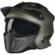 CASCO BAYARD XP-69 S DRACO HYBRID TITANIO - VERDE OPACO