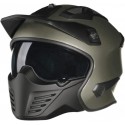 CASCO BAYARD XP-69 S DRACO HYBRID TITANIO - VERDE OPACO