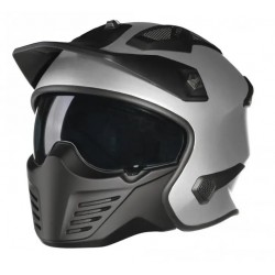 CASCO BAYARD XP-69 S DRACO HYBRID ARGENTO OPACO