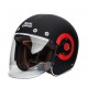 CASCO JET C/VISIERA SPIRIT MATT BLACK ROYAL ENFIELD