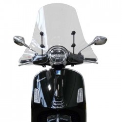 PARABREZZA EXCLUSIVE FABBRI VESPA GTS 125-300 dal 2023 C/ATTACCHI