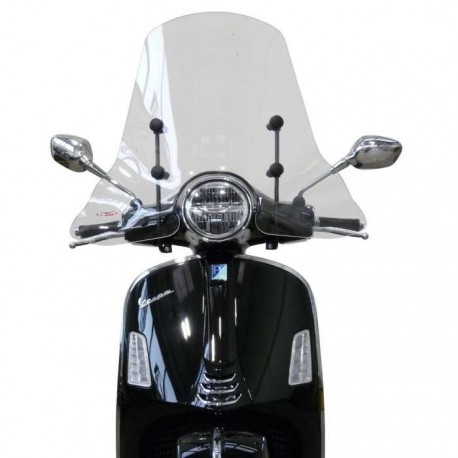 PARABREZZA EXCLUSIVE FABBRI VESPA GTS 125-300 dal 2023 C/ATTACCHI