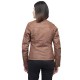 Giacca DA MOTO Royal Enfield Pelle Donna - Brown