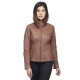 Giacca DA MOTO Royal Enfield Pelle Donna - Brown