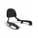KIT MANIGLIONI POSTERIORE COMPLETO DI POGGIASCHIENA E IMBOTTITURA NERA ROYAL ENFIELD