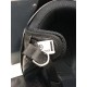 CASCO JET TRE 3 BOTTONI NERO LUCIDO GLOSS BLACK HELMO