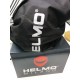 CASCO JET TRE 3 BOTTONI NERO LUCIDO GLOSS BLACK HELMO